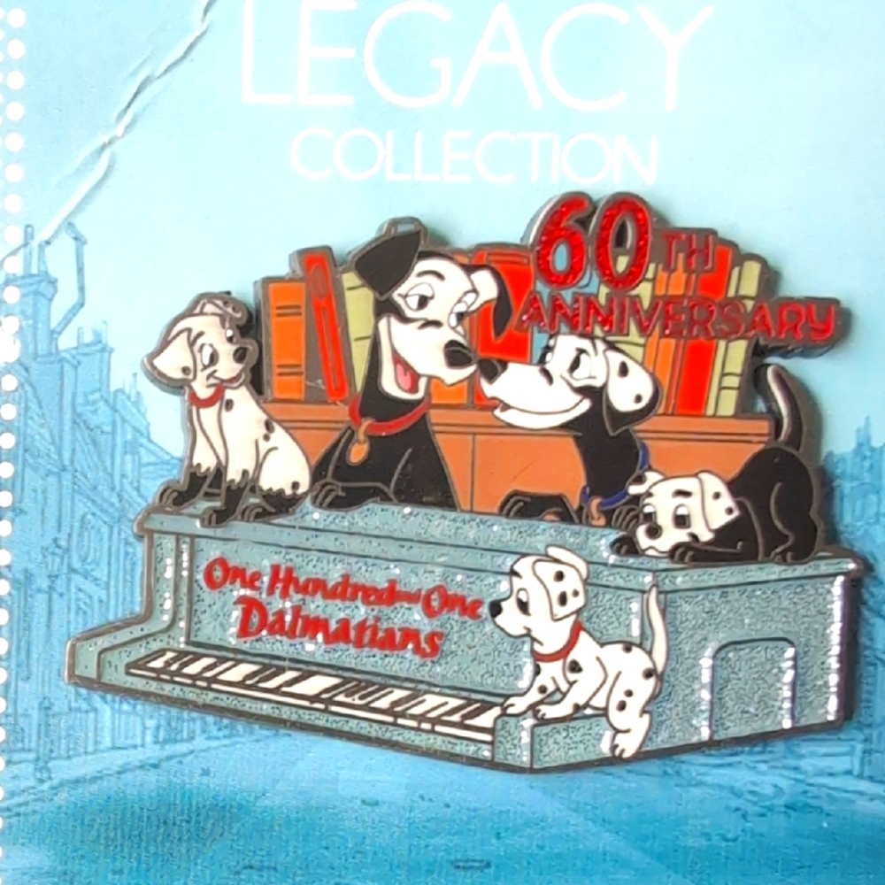 "60th Anniversary Of 101 Dalmatians' Pin -LIMITED RELEASE Legacy Collection